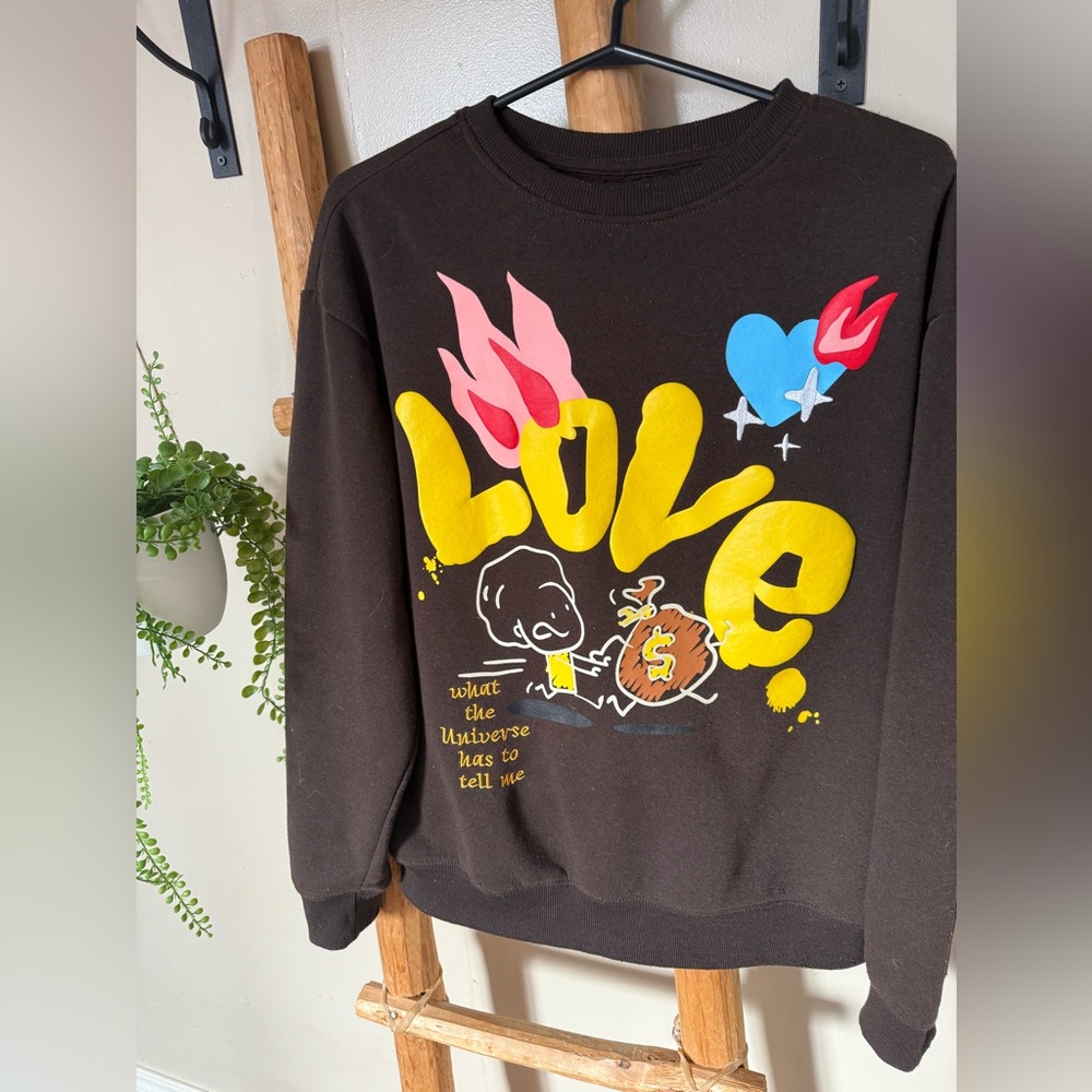 Urban Man Graphic Crew Neck S